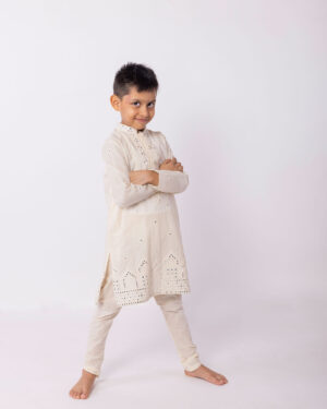 Mirror Work Kurta Set