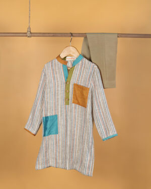 Multicolor Kurta And Pants