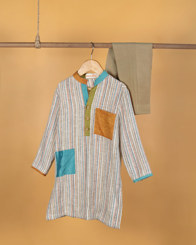 Multicolor Kurta And Pants