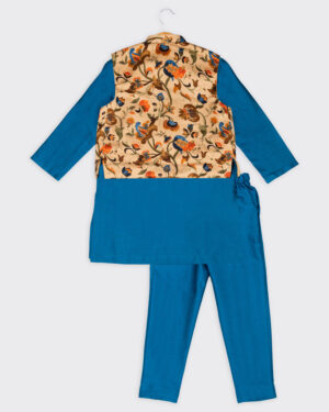 Floral Printed Jacket Set