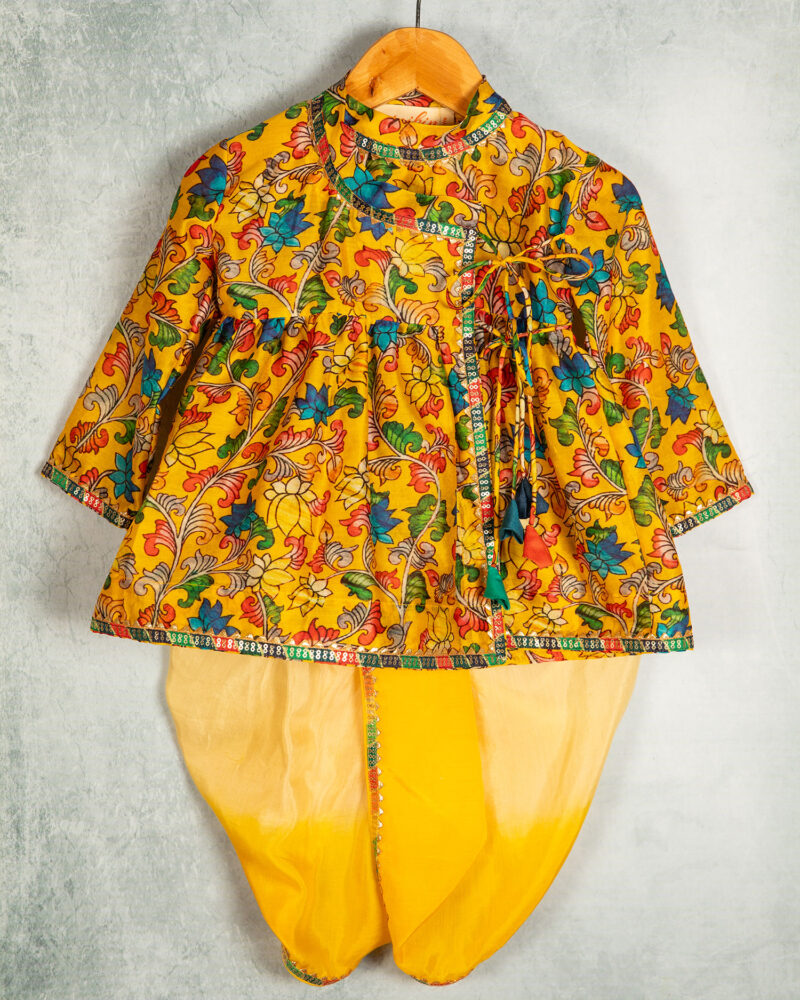 Lotus Print Angarkha Set