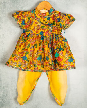 Lotus Print Angarkha Set