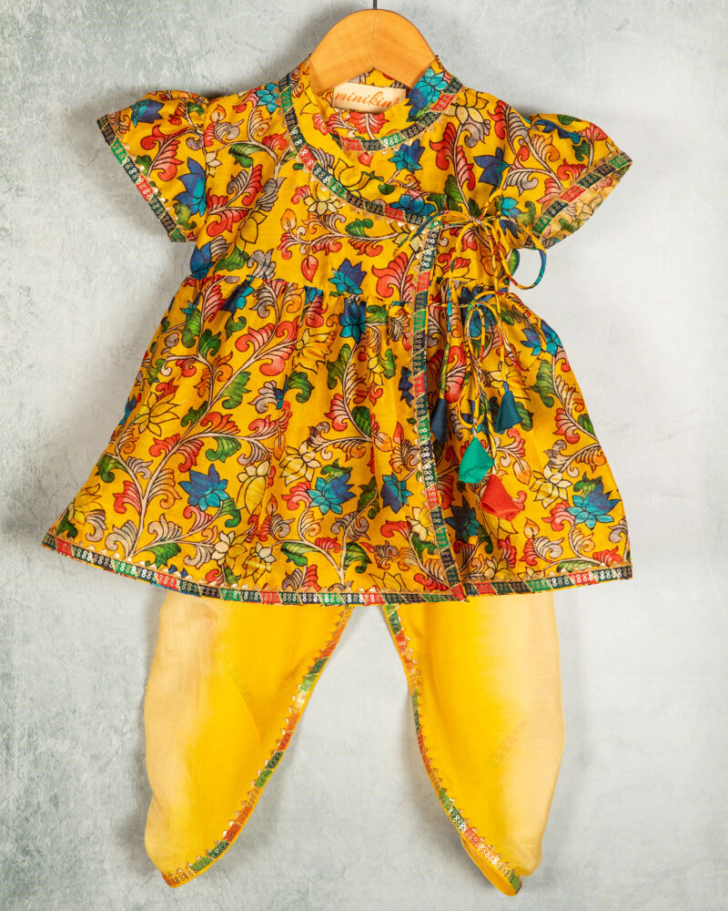 Lotus Print Angarkha Set