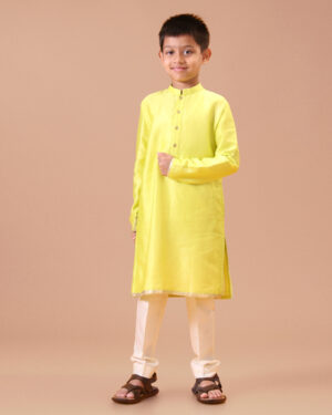 Flamingo Lime Green Jkt Set